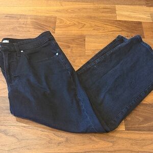 Madewell Wide Leg Jeans - Black (14W)